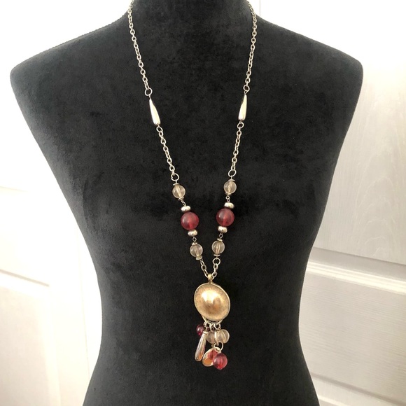 10 Necklaces Pink/Red tones (10 pieces) - Picture 5 of 11